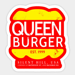 Queen Burger Sticker